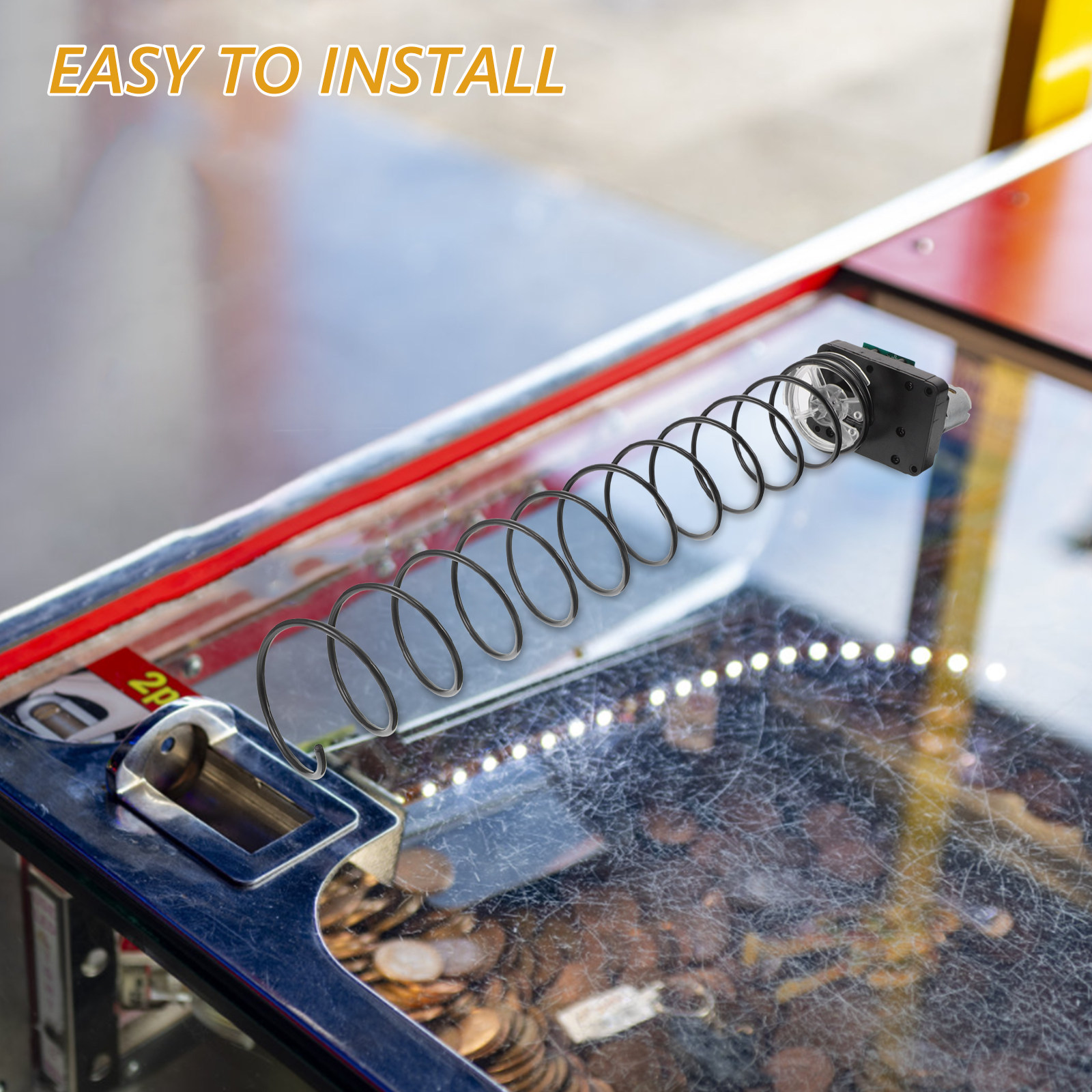 Pinball Machine - Oyun Makinesi Aksesuarları, Siyah Bağlama Makinesi,