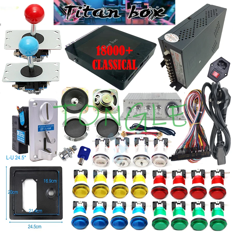 Coin Pusher Machine - 2 Oyuncu Titan Kutusu 18000 +