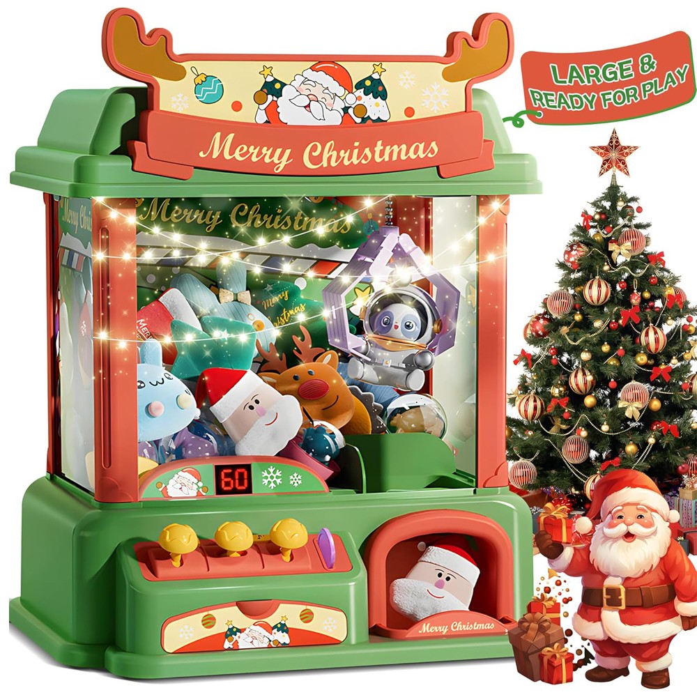 Noel pençe makinesi çocuklar i - Arcade Game Vending Machine incelemesi ve fiyatı