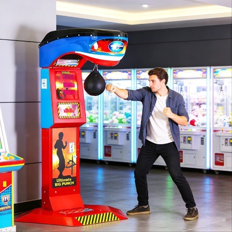 Ticari Yumruk Makinesi Big Kin - Coin Pusher Machine incelemesi ve fiyatı
