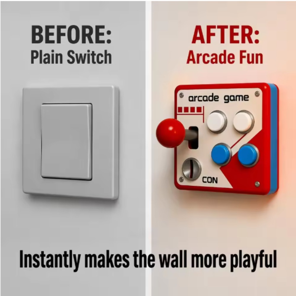 Retro Arcade Joystick Anahtar  - Arcade Games & Vending Co incelemesi ve fiyatı