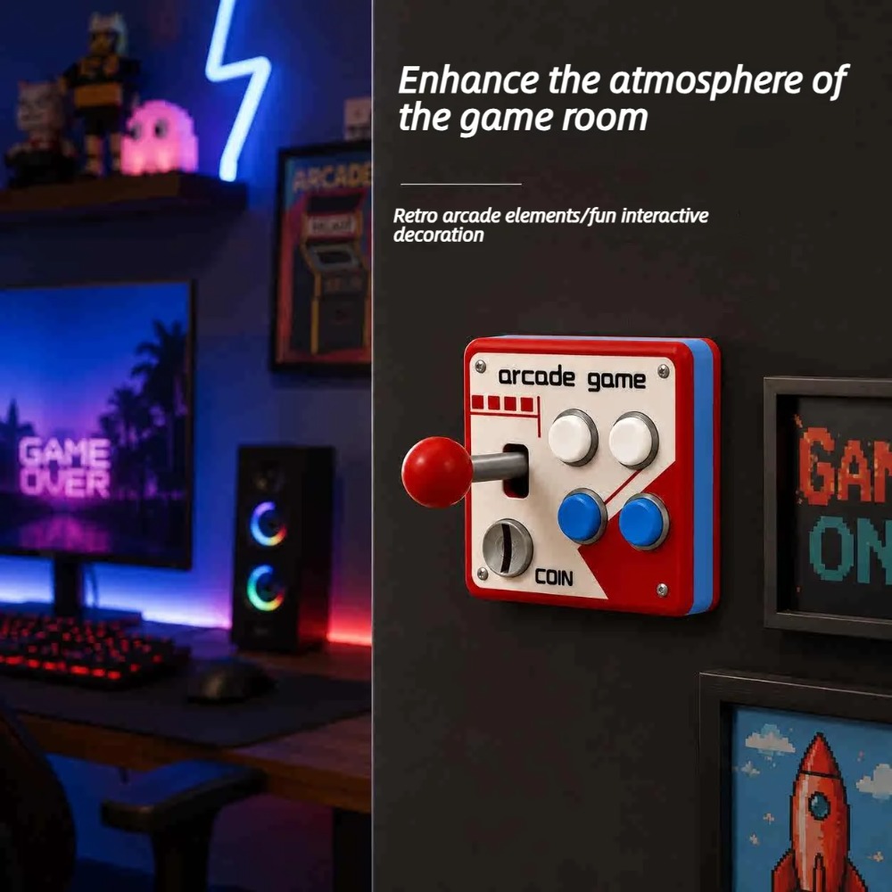 Retro Arcade Joystick Anahtar  - Arcade Games & Vending Co incelemesi ve fiyatı