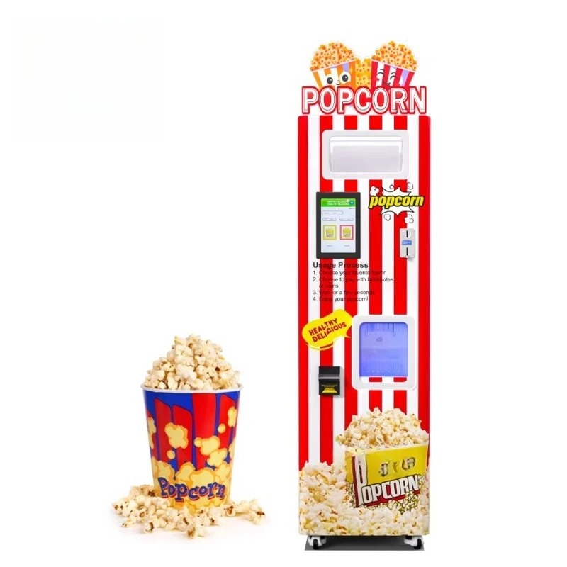 Özelleştirilmiş Yeni Otomatik  - Popcorn Vending Machine incelemesi ve fiyatı