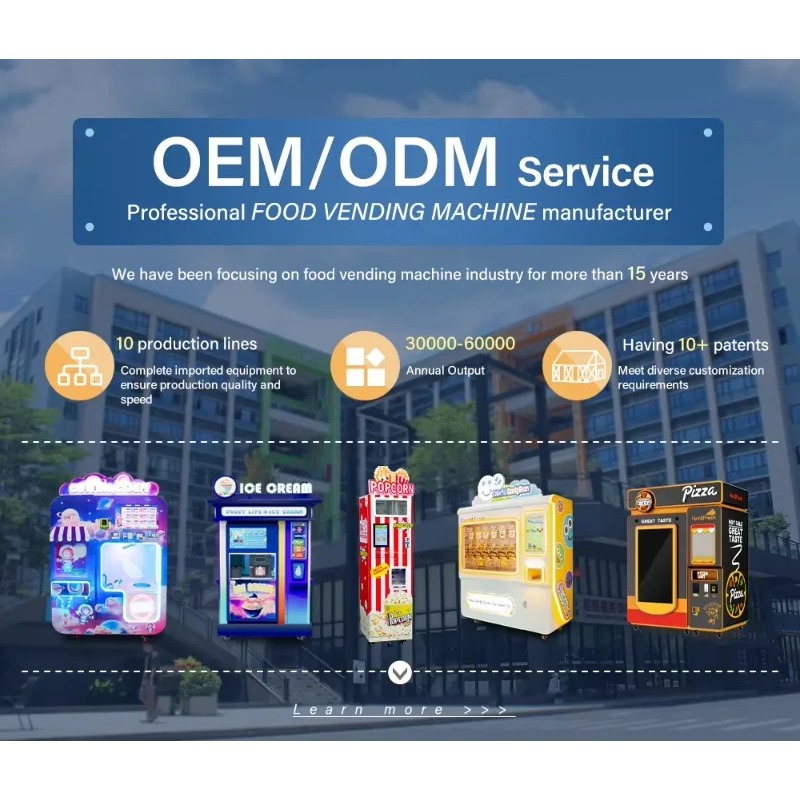 Özelleştirilmiş Yeni Otomatik  - Popcorn Vending Machine incelemesi ve fiyatı