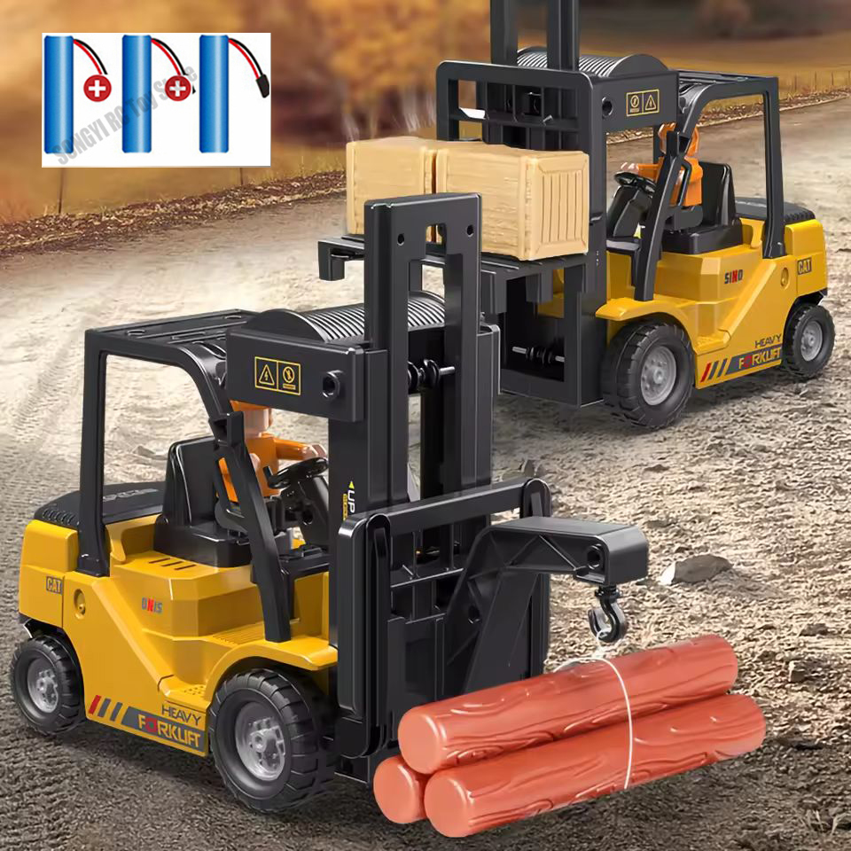 Mini RC Kamyonlar Forklift 2.4 - Claw Crane Machine incelemesi ve fiyatı
