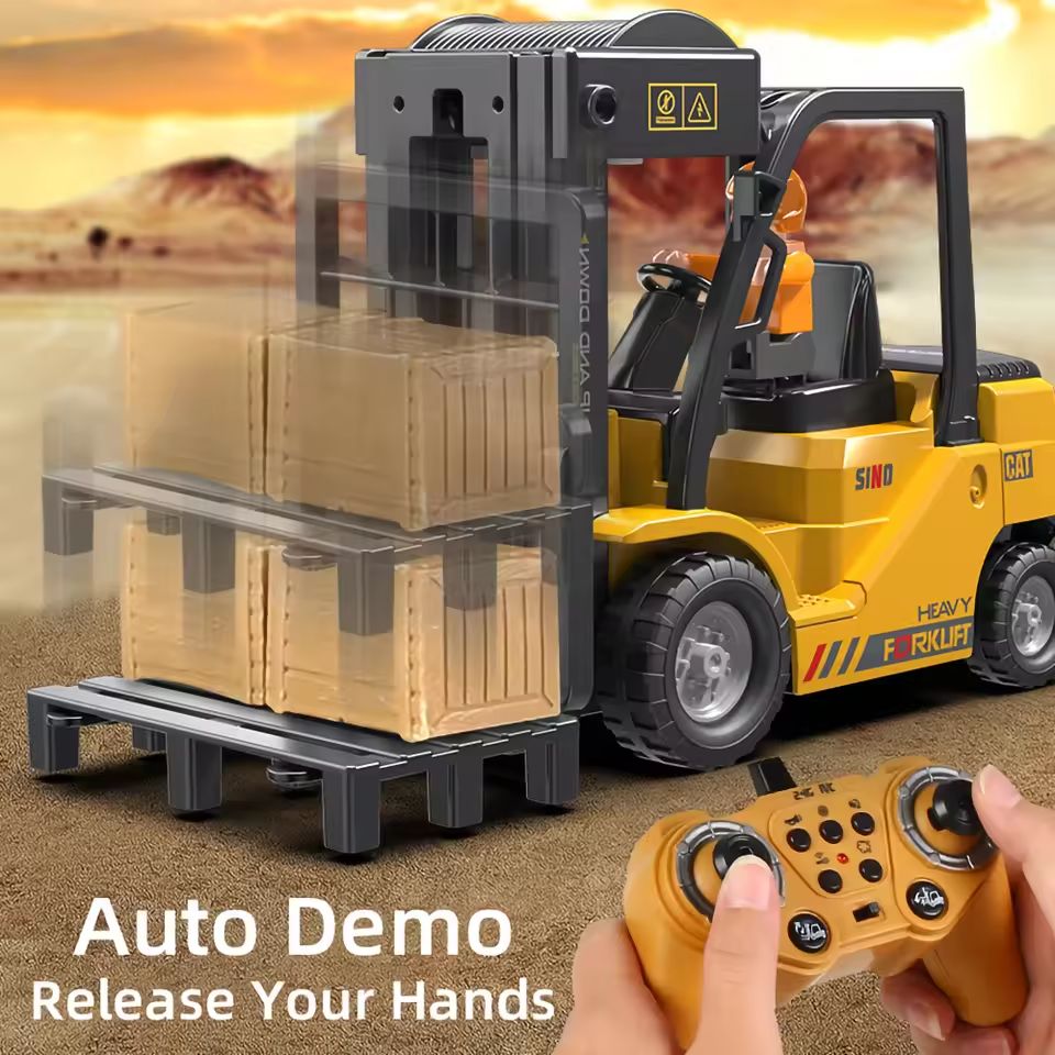 Mini RC Kamyonlar Forklift 2.4 - Claw Crane Machine incelemesi ve fiyatı