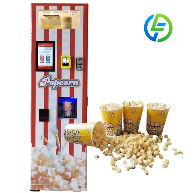 Özelleştirilmiş Tam Otomatik Ç - Popcorn Vending Machine incelemesi ve fiyatı