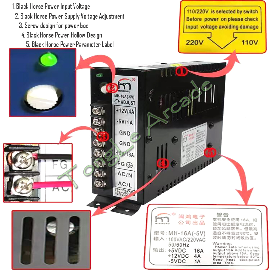 Arcade Jamma Parçaları MH-16A( - Coin Pusher Machine incelemesi ve fiyatı